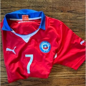 Alexis Sanchez Futbol Jersey Chile